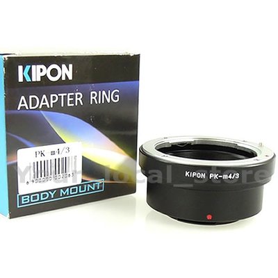 Kipon Pentax PK鏡頭轉Micro M4/3相機身轉接環 PANASONIC GF8 GF7 GF6 GH5