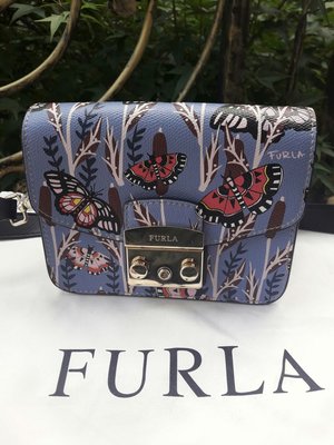 EZ Fashion 2018SS義大利進口真品Furla真品Metropolis mini 側背包-