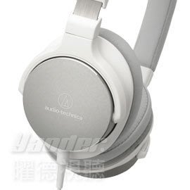【曜德】鐵三角 ATH-SR5 白色 單邊出線耳罩式耳機 智慧型 線控功能☆送收納盒☆公司貨保固一年