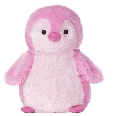 14727c 日本進口 好品質 限量品 可愛柔軟  粉色 小企鵝 南極 動物娃娃抱枕絨毛絨玩偶娃娃擺設玩具禮品禮物