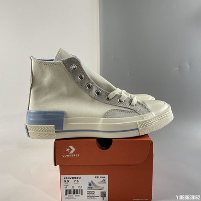 Converse 1970s  白藍淡粉錯位標拼接 滑板鞋 173100C 173101C 35-44