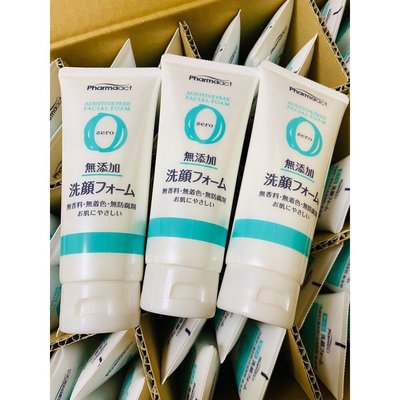 【樂齒專業口腔】日本製造 日本進口 熊野油脂 Pharmaact 無添加洗面乳130g 一條