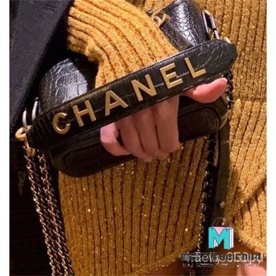 【二手】正品Chanel 香奈兒包 AS0865 de Chanel 秋冬新款 鱷魚紋 流浪包
