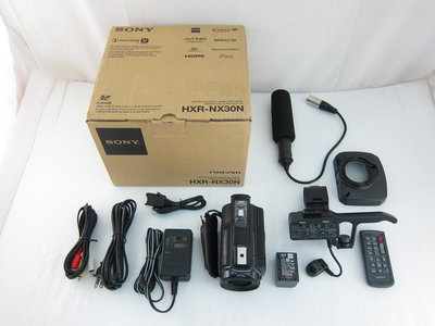 SONY HXR-NX30N 專業級攝影機 盒裝/公司貨*只要19800元*(A0745)