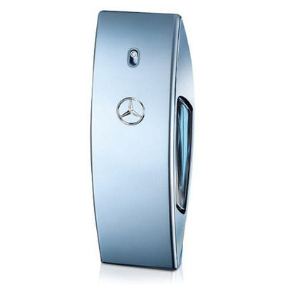 【省心樂】 全新正品雷標Mercedes Benz 賓士Club Fresh 自由藍調男性淡香水100ml
