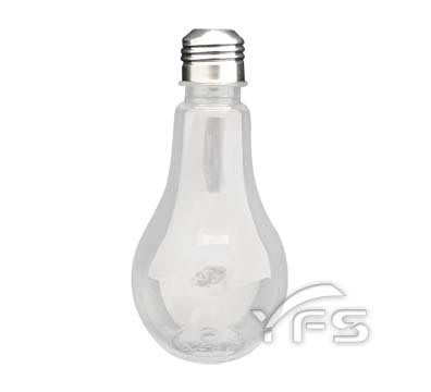 360cc燈泡瓶組(PET+銅蓋) (隨身瓶/造型杯/水壺/飲料/冰沙/優格/果汁)