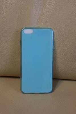 iPhone6 PLUS 5.5寸 淡綠色 布丁套 磨砂矽膠套 手機保護殼 手機套 保護套 附防水套