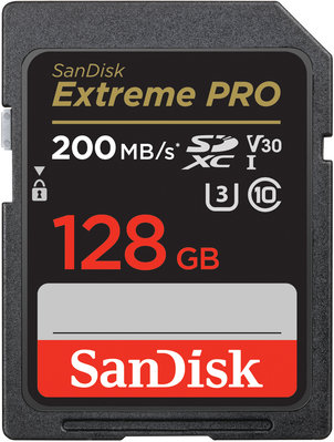 SanDisk Extreme PRO 128GB SDXC UHS-I/U3/V30 影像儲存記憶卡【風和資訊】