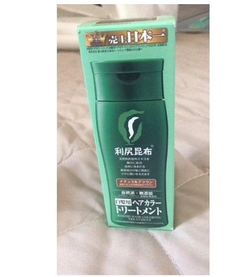 【小野驛站】 Sastty 日本利尻昆布白髮染髮劑200g/瓶 現貨