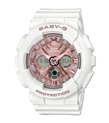 【萬錶行】CASIO BABY-G 魅力圈專屬時尚運動腕錶 BA-130-7A1