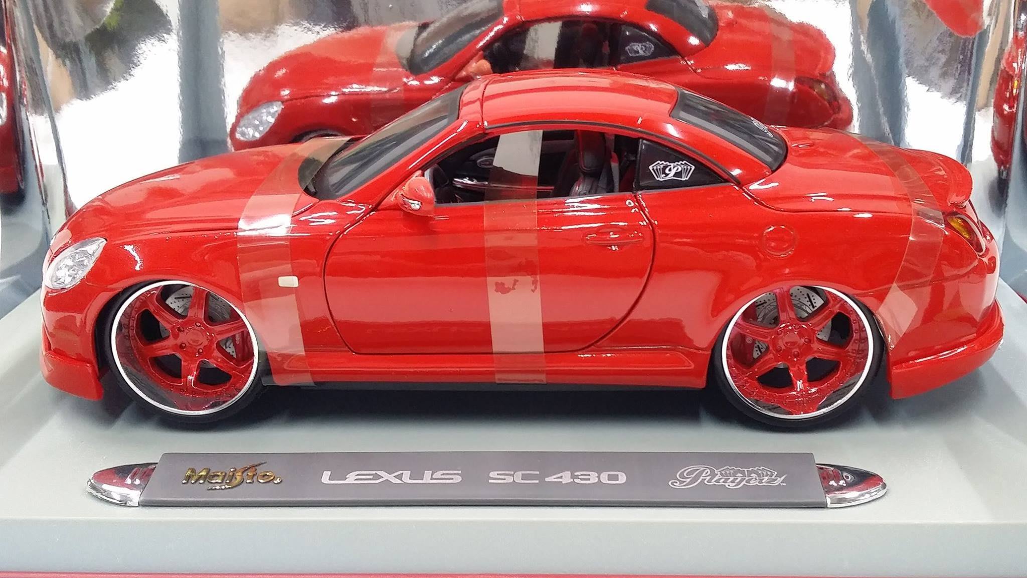 統一模型玩具店 Maista Lexus Sc430 紅色 1 18 絕版缺貨 Yahoo奇摩拍賣