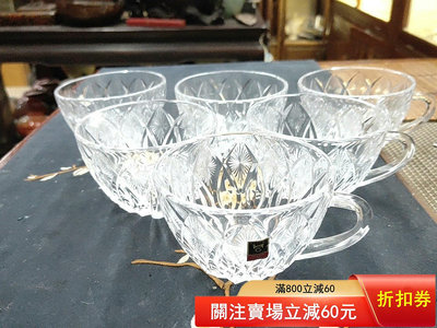 二手 KAGAMI水晶杯日本回流KAGAMI水晶杯，沒使用過，標為 古玩 老物件 雜項【國玉之鄉】1704