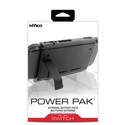 Switch周邊NS NYKO Power Pak 電池背蓋 充電保護殼 外置充電殼含5000mAh【板橋魔力】