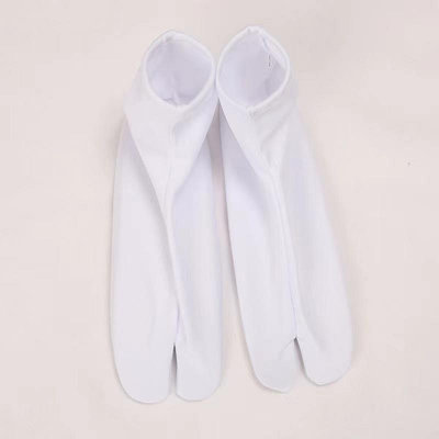 日式和服 和服配件 日本男女足袋襪二趾襪分趾襪和服木屐襪防滑短筒簡約吸濕排汗白色