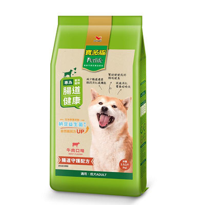 寶多福Petlife 美食犬餐牛肉口味3.5kg/袋