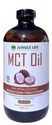 MCT油,MCT Oil 椰子提煉) 500ml防彈咖啡 生酮飲食 椰子 c8 c10 vs jarrow