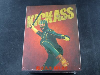 [藍光BD] - 特攻聯盟 KICK-ASS 限量大全套三碟鐵盒版
