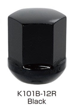 【翔浜車業】KYO-EI Lug Nut 12R球面座 HONDA原廠鋁圈專用鍛造螺帽組(黑色)(M12xP1.5)