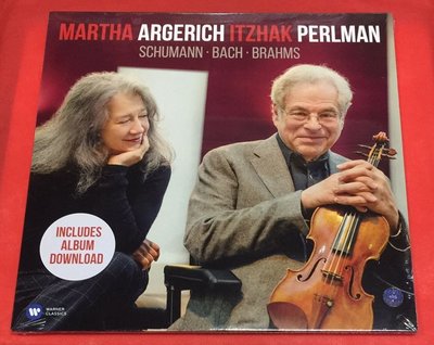 熱銷直出 現貨 帕爾曼 演繹舒曼/巴赫/勃拉姆斯 小提琴奏鳴曲 LP黑膠 全新 唱片音像