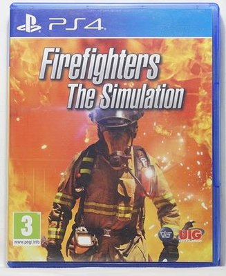 PS4 消防隊員 模擬 Firefighters The Simulation 英文版