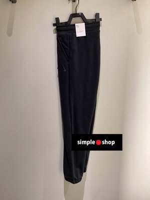 【Simple Shop】NIKE TRAINNG 運動長褲 瑜珈 訓練 縮口 棉褲 黑色 女款 DD5797-010