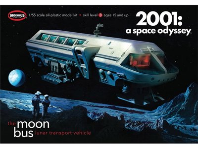 Moebius 2001太空漫遊 Space Odyssey Moon Bus/Discover/EVA Pod 模型組