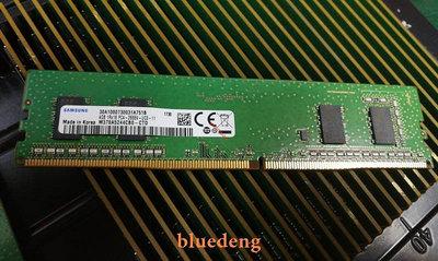 三星4G 1RX16 PC4-2666V DDR4 2667 M378A5244CB0-CTD桌機記憶體