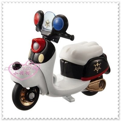 ♥小花花日本精品♥ Hello Kitty 迪士尼夢幻米奇警察摩托車造型模型小汽車/玩具車60080509