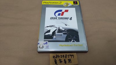 PS2 跑車浪漫旅4 Best版 純日版 日文版 四代 4代 GRAN TURISMO 4 GT4 #204