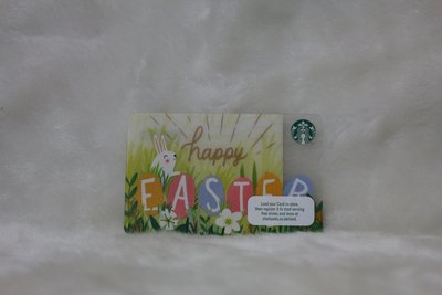 星巴克 STARBUCKS 英國 2016 61350 HAPPY EASTER 復活節 節日 隨行卡 儲值卡 收藏