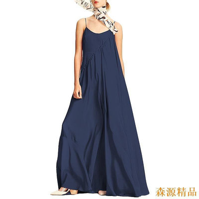 【熱賣精選】ZANZEA 女裝無袖寬鬆復古復古大尺碼長洋裝