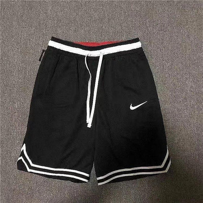 Nike Dri-FI DNA 運動訓練寬松透氣籃球短褲 黑白 男女休閑
