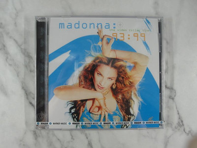 【貳扌殿】VCD-Madonna_93:99 The Video Collection VCD (1999 華納) 未拆封
