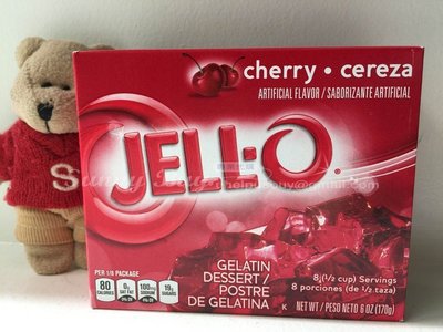 【Sunny Buy】◎現貨◎ 美國 Jell-O果凍粉 (櫻桃口味) 果凍粉 簡單方便又好吃 170g/盒