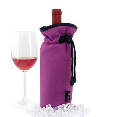 【西班牙Pulltex普德斯】葡萄酒束口保冷袋 / 紫色 SP107-818