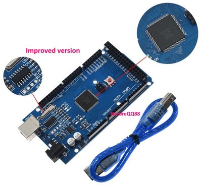 Arduino MEGA2560 R3 / 單片機 / 開發板 / 創客 / 含USB線