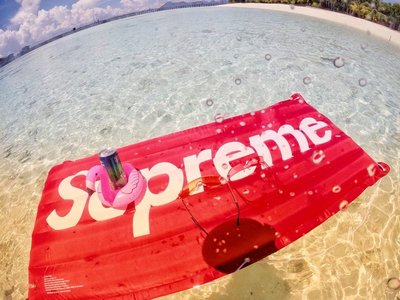 Koala海購 現貨 supreme Inflatable Raft水床 充氣閥 充氣床筏子 攝影道具