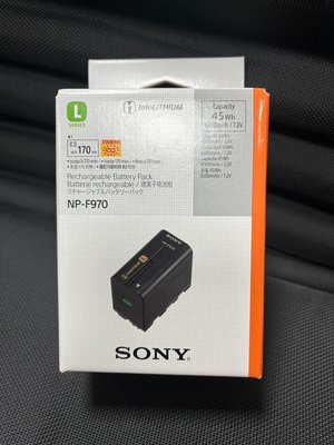 富豪相機現貨SONY NP-F970 原廠電池 鋰電池 6,300mAh 原廠包裝 MIJ 日本製 單顆