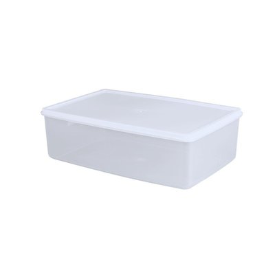 下殺 (null)惠而信保鮮盒塑料盒子透明食品盒長方形冰箱收納盒大容量加厚帶蓋