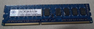 純ECC RAM DDR3-1333單條4GB記憶體2RX8 PC3-10600E-9-10-E0 4G南亞NANYA