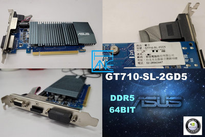 【 大胖電腦 】ASUS 華碩 GT710-SL-2GD5 顯示卡/HDMI/保固30天/直購價350元