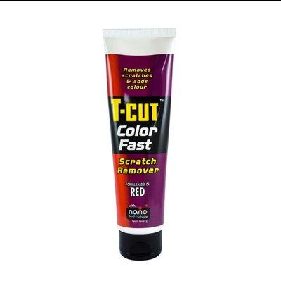 T-CUT Color Fast Scratch Remover 色彩刮痕去除劑（紅色車專用）