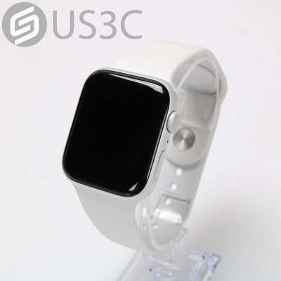 【US3C-桃園春日店】公司貨 Apple Watch Series 5 44mm GPS 銀色 鋁合金錶殼 心率感測器 5ATM防水等級 智慧型穿戴裝置