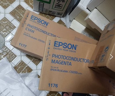ASDF單支價 18年5月 EPSON C9200 S051176 黑色彩色原廠感光滾筒 全新