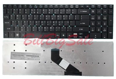 中文版 注音印刷-黑色←規格鍵盤宏碁5830 V3-771G 5755 E1-570G Z5WE1 P255 V5WC2