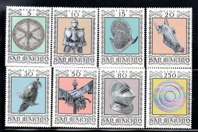 【流動郵幣世界】聖馬利諾1974年古代戰甲郵票