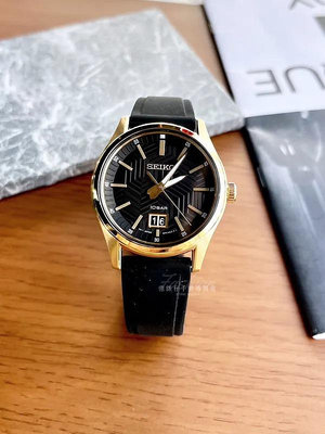 SEIKO 精工 CS系列 黑金風潮型男腕錶 SSR560P1 6N75-00K0C公司貨