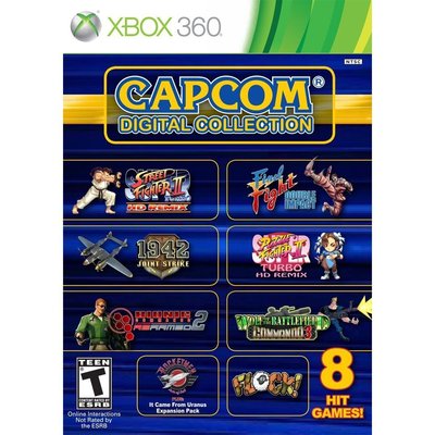 全新未拆 XBOX 360 卡普空數位經典合輯(含8+1款遊戲) 英文版 Capcom Digital Collecti
