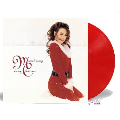 現貨 Mariah Carey Merry Christmas 限量紅膠黑膠LP圣誕節禮物