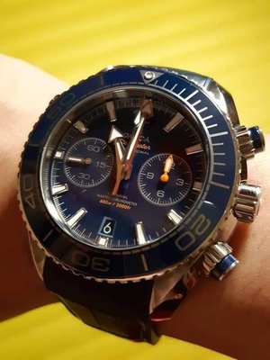 【已交流】2017 OMEGA 藍海馬9900 潛水錶